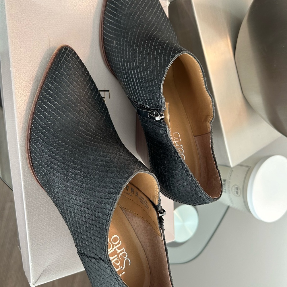 Franco Sarto black booties